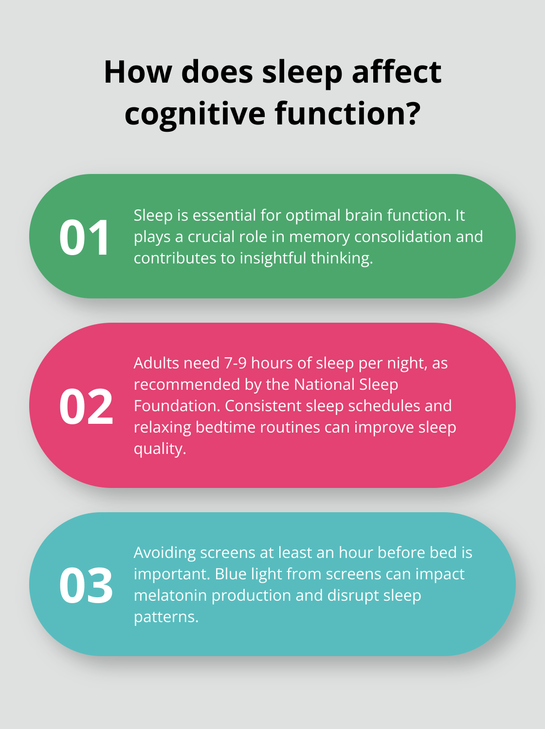 Infographic: How does sleep affect cognitive function? - hacking your brain to boost productivity ppt